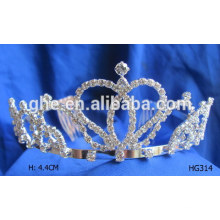 Anniversaire tiaras pour adultes noire tiare rose concours concours tiaras princesse fête d&#39;anniversaire tiare